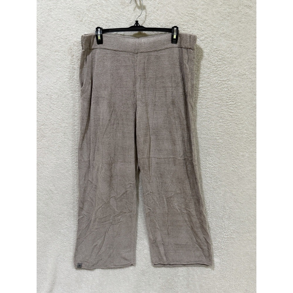 Barefoot Dreams Petite CozyChic Ultra Lite Rolled Edge Ankle Pant, Sz PL a674677